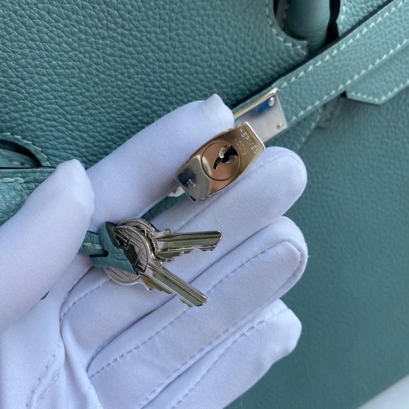 Hermès Birkin 35 Bleu Ciel - Picture 9 of 16